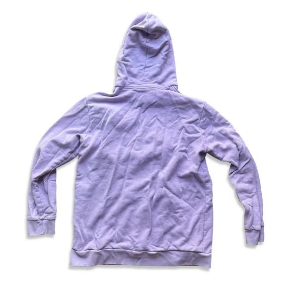 adidas Originals mens Adicolor Classics Trefoil Hoodie in light purple+ white - Picture 5 of 8
